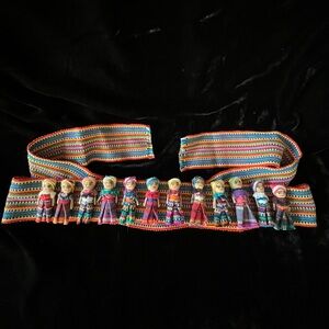 Don’t Worry Worry belt, sash…made in Guatemala, just precious, excellent‎